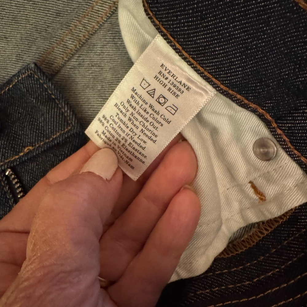 Everlane dark denim - Picture 6 of 8